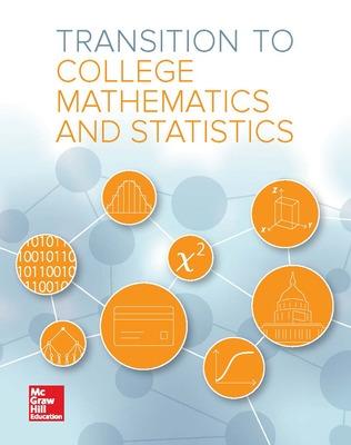 Cover of Transition to College Math & Statistics Student Edition