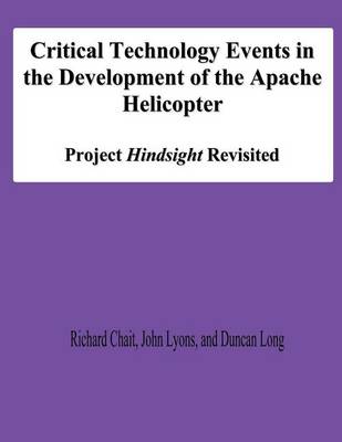 Book cover for Critical Technology Events in the Development of the Apache Helicopter