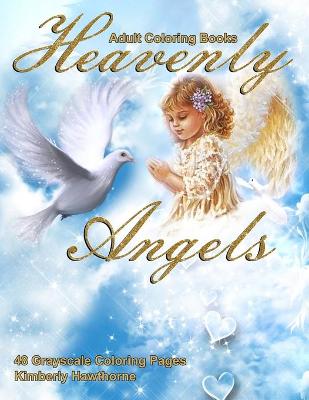 Book cover for Adult Coloring Books Heavenly Angels