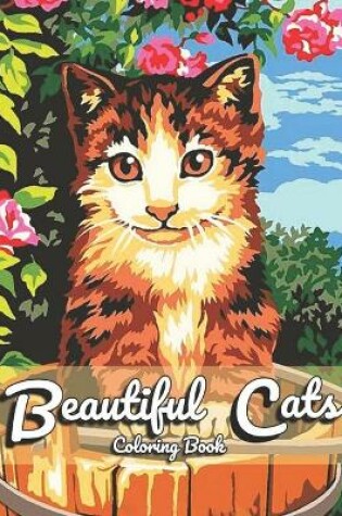 Cover of Beautiful Cats Coloring Book