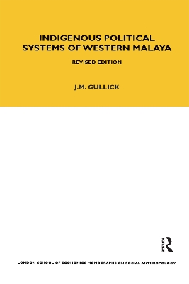 Book cover for Indigenous Political Systems of West Malaya