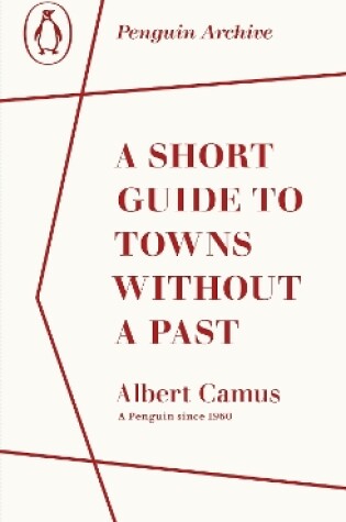 Cover of A Short Guide to Towns Without a Past