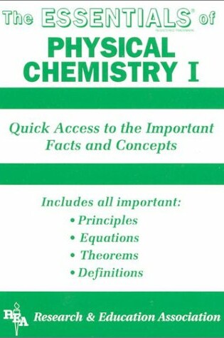 Cover of Physical Chemistry