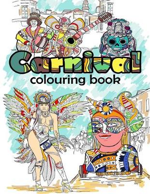 Book cover for Carnival Colouring Book
