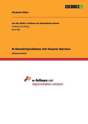 Book cover for N-Standortprobleme mit linearer Barriere