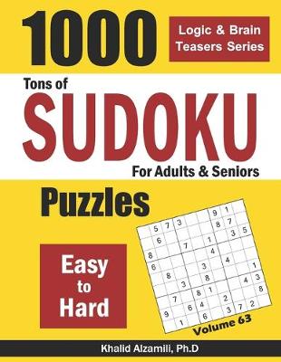 Cover of Tons of Sudoku for Adults & Seniors