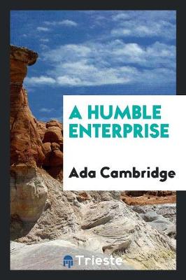 Book cover for A Humble Enterprise