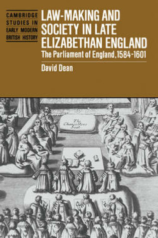 Cover of Law-Making and Society in Late Elizabethan England