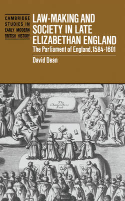 Cover of Law-Making and Society in Late Elizabethan England