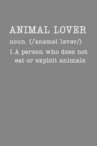 Cover of Animal Lover