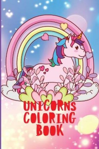 Cover of Unicorns Coloring Book