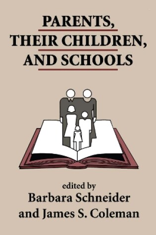 Cover of Parents, Their Children, And Schools