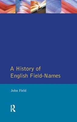 Cover of A History of English Field Names