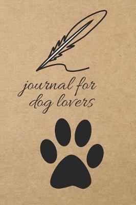 Book cover for Journal for Dog Lovers