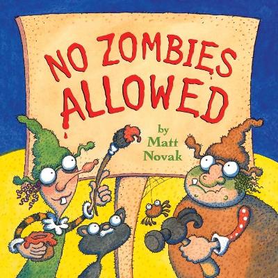 Book cover for No Zombies Allowed