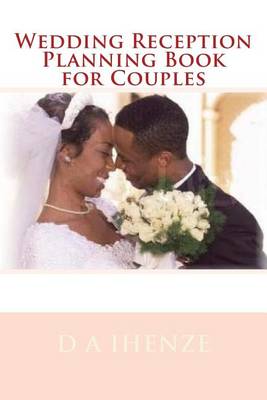 Book cover for Wedding Reception Planning Book for Couples