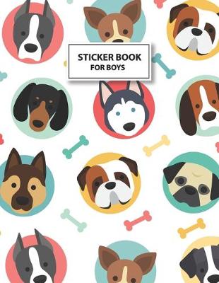 Book cover for Sticker Book for Boys