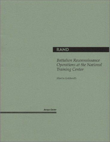 Book cover for Battalion Reconnaissance Operations at the National Training Center