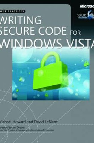 Cover of Writing Secure Code for Windows Vista