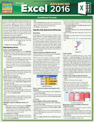 Book cover for Excel 2016 Advanced