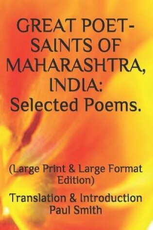 Cover of Great Poet-Saints of Maharashtra, India