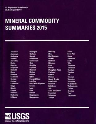 Book cover for Mineral Commodity Summaries, 2015