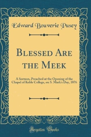 Cover of Blessed Are the Meek