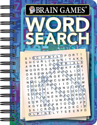 Cover of Brain Games - To Go - Word Search (Blue)