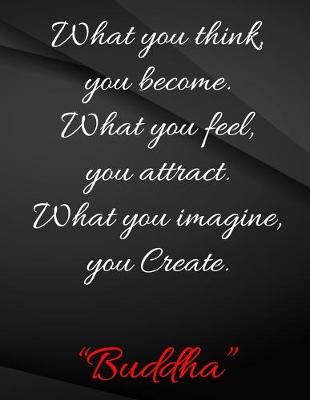 Book cover for What you think, you become. What you feel, you attract.