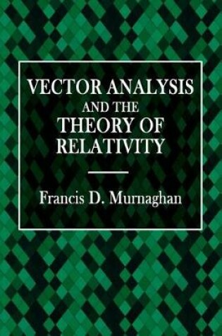 Cover of Vector Analysis and the Theory of Relativity