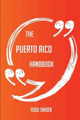 Book cover for The Puerto Rico Handbook - Everything You Need To Know About Puerto Rico