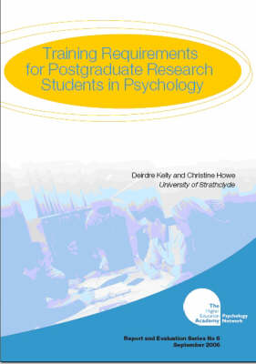 Book cover for Training Requirements for Postgraduates Research Students in Psychology