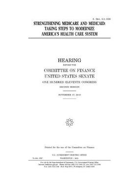 Book cover for Strengthening Medicare and Medicaid