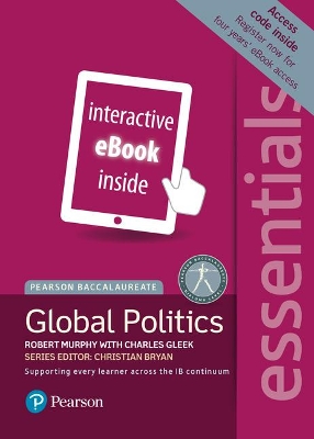 Book cover for Pearson Baccalaureate Essentials: Global Politics ebook only edition (etext)