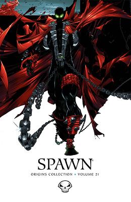 Book cover for Spawn Origins, Volume 21