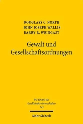 Cover of Gewalt und Gesellschaftsordnungen