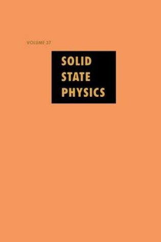 Cover of Solid State Physics V37