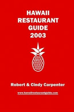 Cover of Hawaii Restaurant Guide 2003