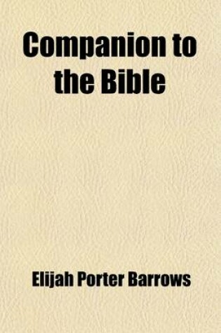 Cover of Companion to the Bible Volume 1