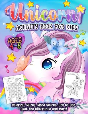 Book cover for Unicorn Activity Book