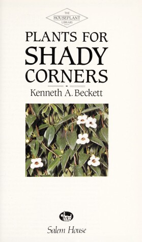 Book cover for Plants of Shady Corners