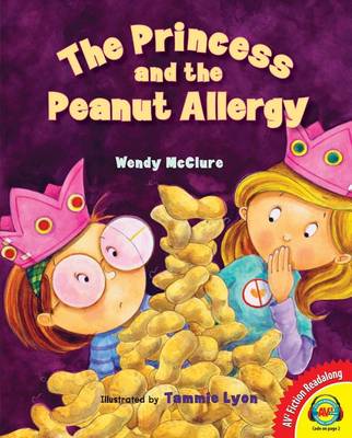 Cover of The Princess and the Peanut Allergy, with Code