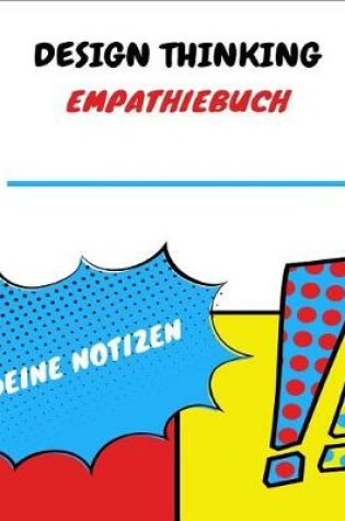 Cover of Design Thinking Empathiebuch Deine Notizen