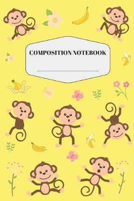 Book cover for Monkey Composition Notebook