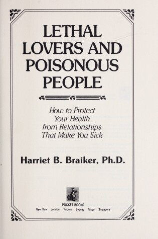 Cover of Lethal Lovers and Poisonous People