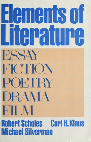 Book cover for Elements of Literature