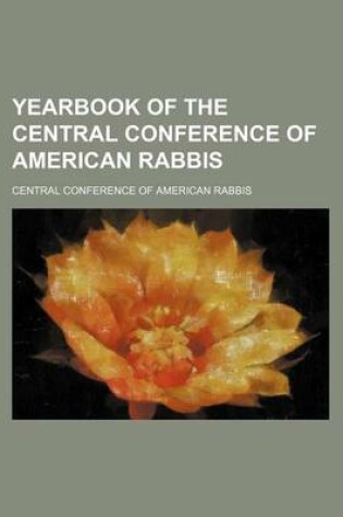 Cover of Yearbook of the Central Conference of American Rabbis (Volume 15)