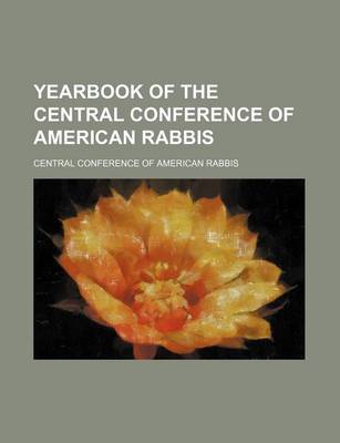 Book cover for Yearbook of the Central Conference of American Rabbis (Volume 15)