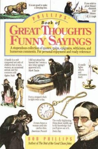 Cover of Phillips' Book of Great Thoughts, Funny Sayings