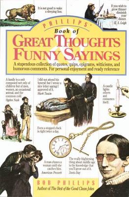 Book cover for Phillips' Book of Great Thoughts, Funny Sayings